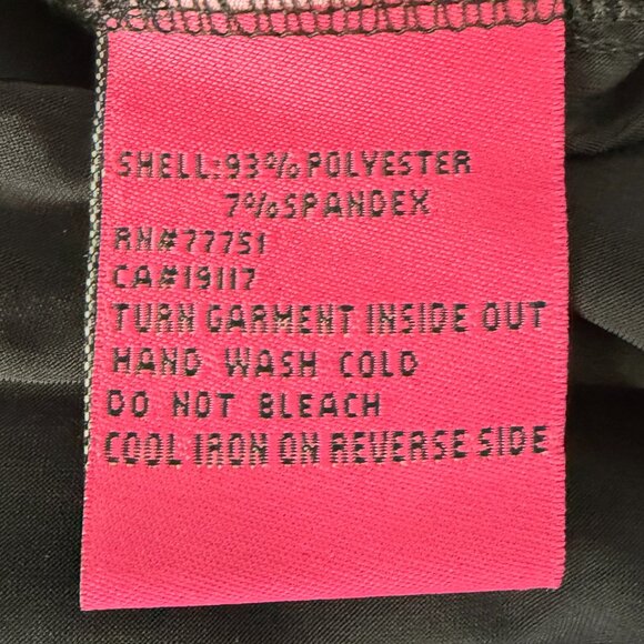 BETSEY JOHNSON | Black Vegan Liquid Leather Wrap Dress | Deep V Plunge | NWT | L - Picture 10 of 11